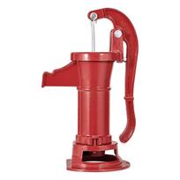 Well Hand Pitcher Pump, 25 ft Maximum Lift, Antique Cast Iron Manual Hand Water Pump, NPT 1-1/4 in Connection, Easy Installation, Old Fashioned for