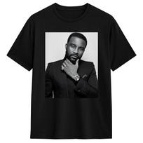 Men's T-Shirts Fally Ipupa Musician Novelty Pure Cotton Tees Short Sleeve  T Shirt O Neck Tops Gift Idea S įvairiaspalvis