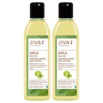 Jiva Amla Oil 120 ml | 100% Pure & Natural | Nourishes Hair, Retain Hair Moisture & Helps With Dandruff & Hair Loss | Suitable For All Hair Types ( beige