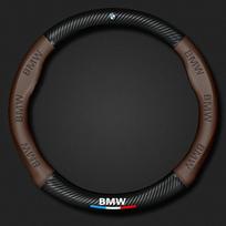 Carbon fiber Nappa leather Car Steering Wheel Cover Accessories B-BMW M X1 X3 X4 X5 X6 G20 G30 E39 E46 E87 E90 E92 F10 Fsticker gzhw17
