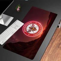 Brentford Football Club Logo Mouse Pad, Rubber Base, Mouse Pad for Gamers and Office Use, Gaming Desk , Easy To Clean Mat Christmas fan gifts 30cmx80cm(11.8x31.5inch)