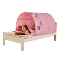 [selling-Home] Kids Bed Tent Bed Canopy Dream Kids Play Folding Tent Theater Privacy Space Indoor Toy Game House pink