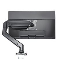 Adjustable Monitor Arm Stand With Hydraulic Lift VESA Mount 14-27 Inch Screen Support Rotating Height Desk F80 14-27 Single-arm Hydraulic Lift blue