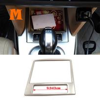 Nerūdijantis plienas, skirtas VW Volkswagen Touran 2005-13 14 2015 Automobilio porankio vidinės durys Dubens apsauginis rėmas Dangčio apdaila Central Control gray