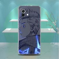 Clear Case For Xiaomi Mi Poco X3 NFC M3 Pro F3 F1 11 Lite 12 Note 10 11T 9T Transparent Phone Cover Anime Tokyo Revengers Redmi Note 9S gray