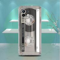 Vintage Camera Cassette Clear Case For Xiaomi Mi Poco X3 NFC M3 Pro F3 F1 11 Lite 12 Note 10 11T 9T Transparent Phone Cover Redmi Note 9S white