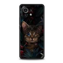 Cartoon Cute Cats telefono dėklas, skirtas Xiaomi Poco X4 X3 NFC F3 F4 M3 M4 Mi Note 12T 10 12 11 Ultra 11T Pro 10T Lite 9T 11i 5G dangtelis Mi 10 Lite 5G gray
