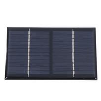 Solar Panel Waterproof 1.5W 12V DIY Solar Panel for Solar Toys/Lights/Displays Scientific Projects black