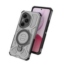 Magnetinis telefono dėklas Honor 400 Global dėklas Honor 400 Honor 400 Pro Global 5G dėklas Atsparus smūgiams Magsafe belaidžio įkrovimo dėklas Honor 400 (Global) pilka spalva
