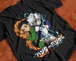 Hunter Anime T-shirt Unisex, Anime Manga Shirt S brown