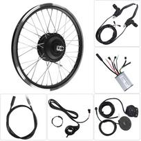 36V 48V 350W Motor KT900S LED Display 26  Wheel E Bike Conversion Kits 48V 350W KT900S black