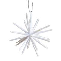 Hangging Christmas Tree Star Pendant Party Supplies Exploding Star Xmas Ornament Photographic Props Transparent white