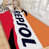 R-Repsol Durų kilimėlis Nordic stiliaus Miegamojo Svetainės Durų kilimėlis Namų Balkono Neslystantis Alfombra 50x80cm black