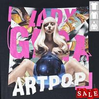 New Popular Lady Gaga Artpop Colorful  Gift For Fans Men S235XL TShirt  LL354 Unisex T-Shirt XXXL gray