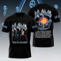 Def Leppard Rock Till You Drop Tour Till We Drop Tour 2026 T-shirt Gift 10756 L gray