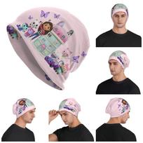 Gabbys Dollhouse Cartoon Gabby Kids Men Women Adult Beanies Caps Knitted Bonnet Warm Hip Hop Autumn Winter Outdoor Skullies Hats One Size gray