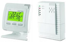 Belaidis programuojamas termostatas Elektrobock FRT7B2, LCD, 81 × 81 × 35 mm