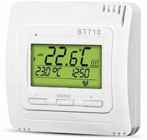 Belaidis kambario termostato siųstuvas Elektrobock BT710, 81 × 81 × 25 mm