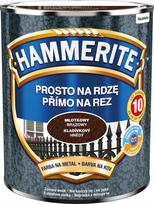 Hammerite Direct on Rust Metal Paint, Hammered Finish 0.7 L ruda
