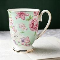300 ml, kaulinio porceliano cafeteira kavos puodelis, porcelianinis taza keramikinis puodelis, elegantiškas kavos puodelis vestuvių dovana, espreso puodelis karališkasis 201-300ml gray