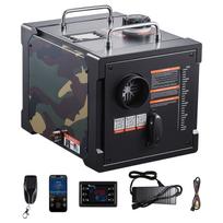 VEVOR dyzelinis šildytuvas, 5-8 kW, DC 12V/24V, Viskas viename nešiojamas dyzelinis oro šildytuvas su Bluetooth APP valdymu, nuotolinio valdymo pulteliu ir LCD ekranu 38.5 x 30 x 30 cm