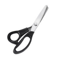 Stainless Steel Pinking Shears Triangle Teeth Serrated Edge Tailor Scissors Ergonomic Handle Comfort Grip Zig Zag Scissors juoda