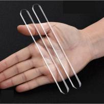 Car Door Edge Transparent Anti Scratch Strips Mirror Sticker for Nissan Navara Polestar 2 Skoda Octavia A5 Mercedes W213 2PCS beige