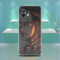 Clear Case For Xiaomi Mi Poco X3 NFC M3 Pro F3 F1 11 Lite 12 Note 10 11T 9T Transparent Phone Cover Tokyo Revengers Redmi Note 9S gray