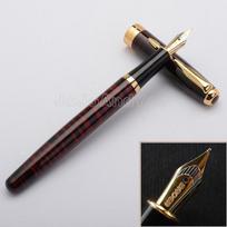 Baoer 5 Colors & Golden Clip Medium Nib Fountain Pen BF020 žalia