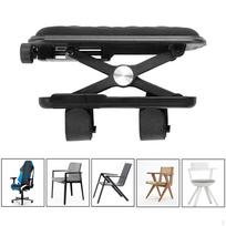 Chair Armrest Cushions, Lifting Adjustment And Forearm Support for Office Black  black