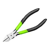 Industrial Wire Cutters Shears Tool Featuring Double Side Blade Antislip Grip and Spring Mechanism for Efficient Cutting blue