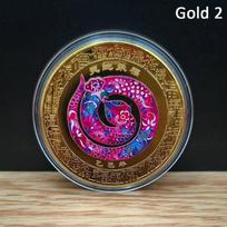 2025 Gyvatės Metų Proginės Monetos Kinų Zodiako Medaliai 3D Monetos Kolekcionuojami Daiktai Meno Kolekcija Dovana Naujųjų Metų Monetos brown