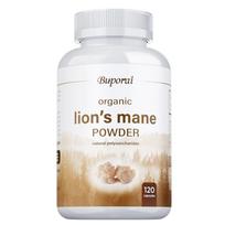 Buporai Organic Lion's Mane Mushroom Dietary Supplement, Contains Organic Lion's Mane Mushroom Extract, Daily Nutritional Supplement 120*3 white