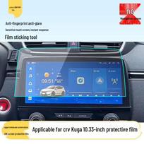 10,33  matinė apsauginė ekrano plėvelė nuo blizgesio CRV Kuxing navigacijos sistemai Full Screen Soft Tempered
