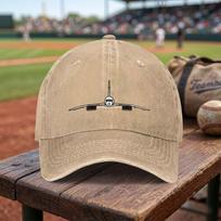 Exquisite Concorde Airliner Washed Baseball Cap Adjustable Buckle Design Lightweight And Breathable Suitable for Both Unisex And 1pc blue