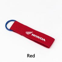 Nailono dirželis Motociklo emblemos Raktų pakabukas Raktų grandinėlės žiedas Honda CB1000 CB650F CBR250 CBR600RR CB650R Shadow PCX XADV CBR100RR EB1 juoda