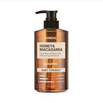 Kundal Honey&Macadamia Shampoo Baby Powder 500ml*1Pc/2Pcs 2Pcs beige