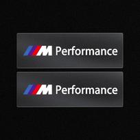 Car Interior Sticker Styling Central Control Decals Emblem creative stickers For BMW-M E34 E36 E60 E46 E39 E70 F10 F20 F30 X5 X6 X1 M3 M5 M6 F01 F02 black
