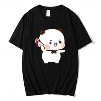 Couple Bubu Is Throwing Flip-flops At Dudu Summer Tshirt Dudu Was Threw Flip-flops By Bubu Since He Teases Bubu Summer Tee Tops S black
