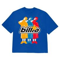 2026 Hot Billie Eilish American Lyricist and Singer Offers Rock-themed Loose-fitting Men's and Women's T-shirts 2XL white