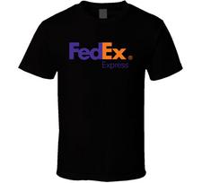 FEDEX EXPRESS SIUNTŲ VEŽIMO KOMPANIJOS LOGOTIPAS Unisex Marškinėliai L blue
