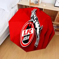 Koln Goat Logo Automatic Folding Umbrella - 8-Rib Travel Umbrella with Auto Open/Close & Portable Gifts for holidays or birthdays