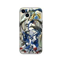 Black tpu case for iphone 5 5s se 2020 6 6s 7 8 plus x 10 XR XS 11 12 13 mini pro MAX back cover digimon dinosaur anime iphone 7 8 black