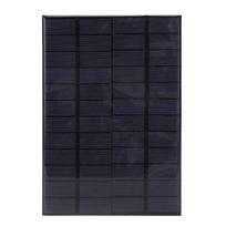 12V 4.2W Mini Epoxy Solar Panel Polysilicon Solar Cell Battery Charger Panel DIY Solar Panel Module black