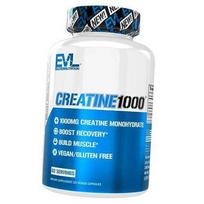 Creatine Monohydrate, Creatine 1000, Evlution Nutrition  120vegcaps (31385002) 120vcaps