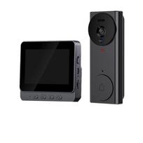 2.4G 4,3 colio IPS ekranas Išmanusis durų skambutis Namų biuro buto vaizdo domofonas Durų kamera HD durų skambučio kamera only camera