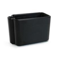 Magnetic Mount Fuel Additive Holder For Long Neck Bottles Fits Truck Bed Toolbox Metal For Surface Storage black