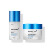 MEDICUBE Zero Pore 2pcs Set Pore Tightening Serum & Cream Sebum Control Skincare blue