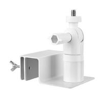 Universals Solars Panel Mount Aluminum Alloys Adjustable Gutters Brackets 360 Rotate Enhances Energy Efficiency juoda
