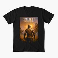 S.T.A.L.K.E.R. 2 Heart of Chornobyl Video game Gift t shirt 0527 Stalker Nuclear Disaster Zone L brown